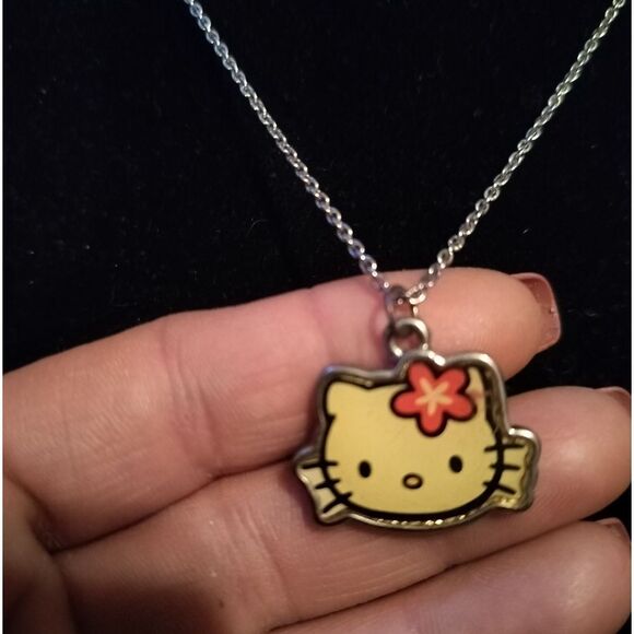 Hello Kitty Silver Necklace - Picture 1 of 4